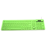 Flexible 2006 mini keyboard, skovgr�n (DANSK layout)